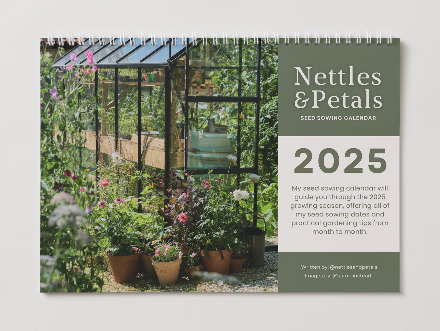 My 2025 Seed Sowing Calendar